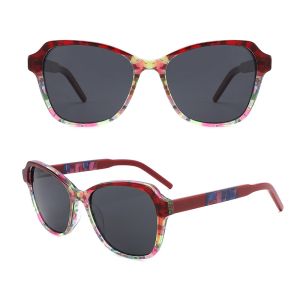 Fancy Surface Acetate Frame Glasses Durable Can Change Lenses