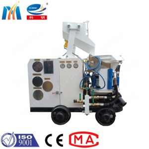 300M Spraying Distance Dry Shotcrete Machine Remote Conveying Gunite Machine