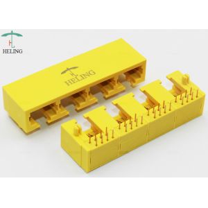 Unshielded Side Entry RJ45 Jack Modular Connector THT MJ5608-Y014-HRN2
