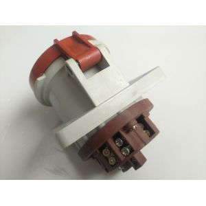 Panel Mounted 4 Poles Industrial Receptacle , IEC 60309 2 Industrial Plug