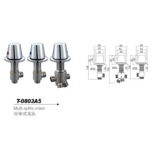 Bathtub mixer,Faucet,T-0803A5