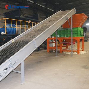 Industrial Double Shaft Bicycle Motorcycle Car Engine Scrap Electric Car Body