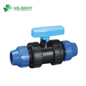 16mm to 110mm PP Compression Pipe Fitting for Thread Connecting in Water Supply
