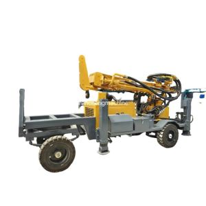RCF220W Hydraulic Wheel Mounted Water Well Drilling Machine With 65KW Diesel
