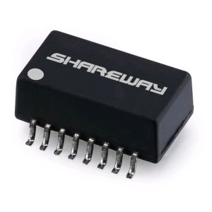 China H1102 10/100 Base -T Single Port Surface Mount Transformer Modules Lan Type SOP-16 on sale