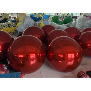 Outdoor Decoration With Double-Layer Inflatable PVC Mirror Balls In Various