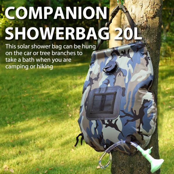 GEERTOP 20L Shower Bag Outdoor Camping Accessories