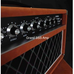 Custom Dumble Style SSS20+112 with Celestion V30 or G12-65 Speaker Red Suede or