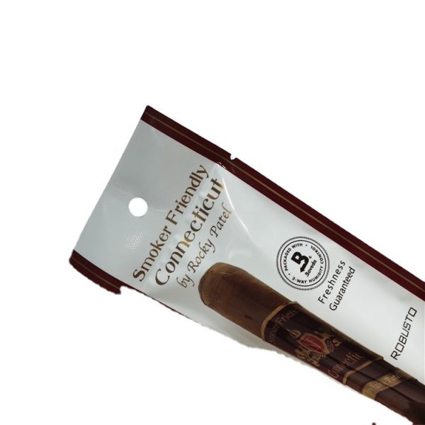 Custom Printed Plastic Clear Stand Up Pipe Tobacco Seeds Mylar Packing Bag