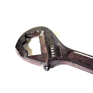 Spanner Shape Cast Iron Bottle Opener