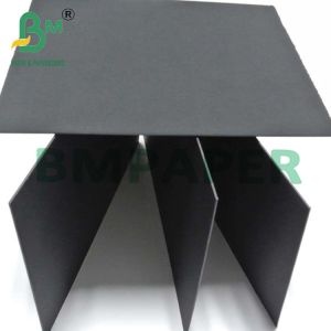 Thick And Sturdy Black Color Cardboard For Wrapping Box 200gsm 230gsm