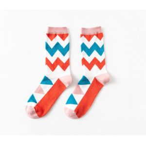 Eco Friendly Ladies Fashion Socks , Breathable Pretty Womens Socks Customized