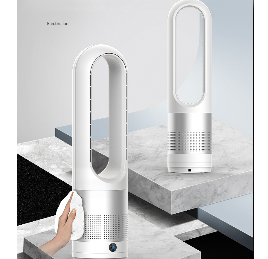 220V 110V Silent Desktop Electric Fan Air Conditioning Fan for Household without Vane