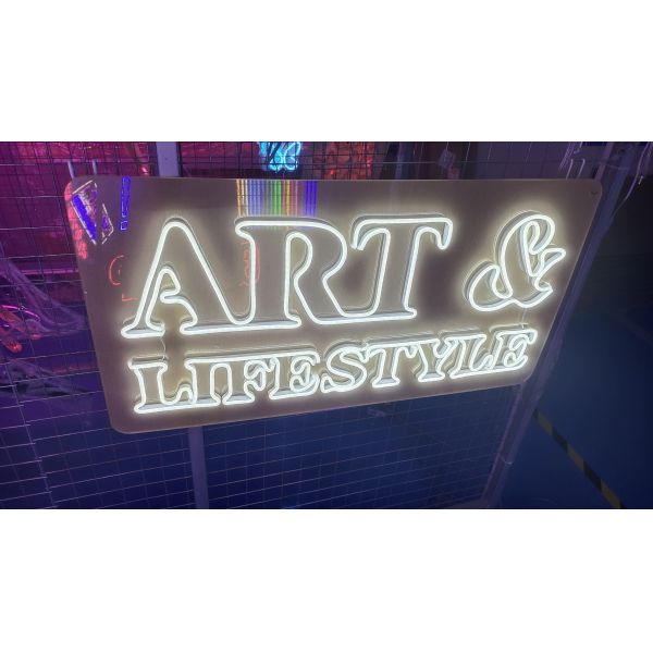 Buy Custom Life&art style neon sign men cave  exhibition wall lighting deco at wholesale prices