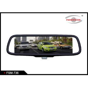 7.36 Inch Full Screen Reversing Mirror Monitor 190 Degree 720P High Resolution