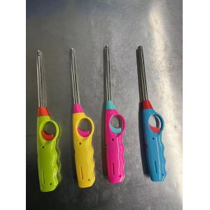 2023 Kitchen Popular Electronic Lighter Customize Logo Refillable Candle BBQ