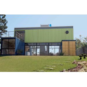 40 Feet Hq Luxury Shipping Container House One Bed Room One Kitch With Living