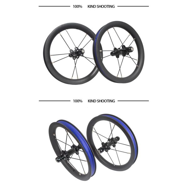 Small Kids Bike Wheel Full Carbon Fiber Children Push Balance Bike