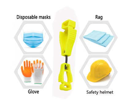 Custom Glove Clip Retainers Size 122*31MM for Big Orders