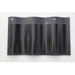 Photovoltaic House Using 50W Curved Surface Solar Panel Roof Tile with Short