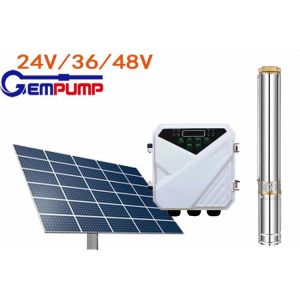 ISO9001 230 Feet Solar Borehole Pumps Solar Panel Pump Kit