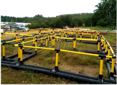 Buy Net ISO4427 DN250 - DN400 Cage Fish Farming at wholesale prices