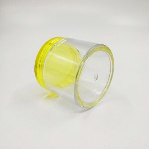 10ml Customizable Plastic Cosmetic Jar with Smooth Surface