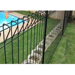 Hot-Dipped Galvanized / Pvc Coated Brc Fence Of Low Carbon Iron Wire