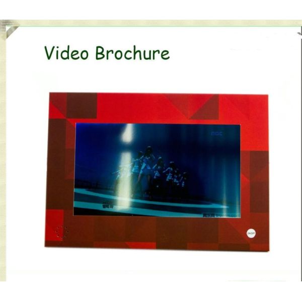 Buy 7 Inch Promotional Video Brochure Booklet , Real Estate Video Brochure at wholesale prices
