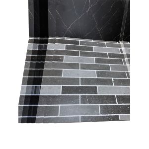Blck Or Greay Italian Marble Finish Acp Panel With Aluminum Composite With Brown