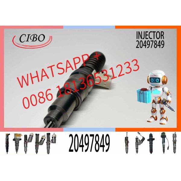 Diesel Engine Fuel Common Rail Injector 20497849 BEBE4D00203 BEBE4D00003 for VOLVO FH12 TRUCK 425 / 435 BHP