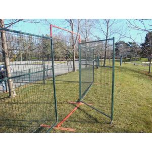 Portable Event Temporary Pool Fence Panels Construction Site Barrier Dog Powder