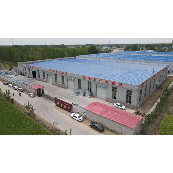 White Silver Steel Metal Grating Pressure Welding Hot Dip Galvanized