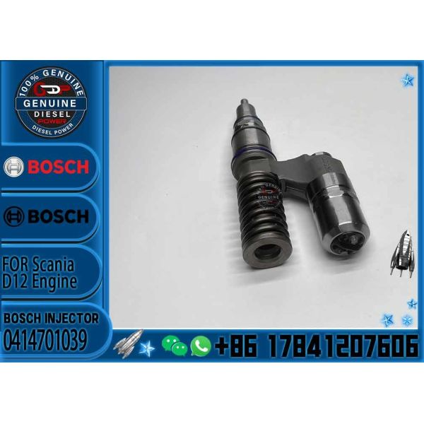 Fuel injector 0414701038 0414701039 0414701063 for SCANIA Injector R500 1548472 1766553 1539350