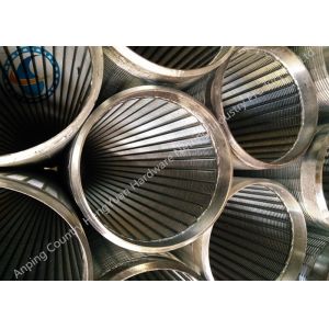 Customized Slot 10 Well Screen Pipe Steel Long Service Life
