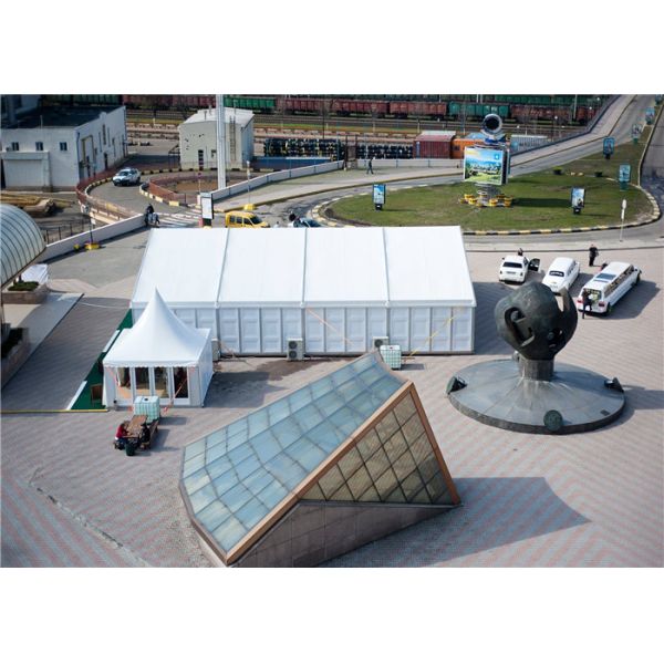 15m * 40m ABS Solid Aluminium Frame Tents For Storage / Exhibition / Party