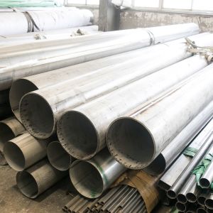 202 390 SS Round Pipe 12000mm Stainless Steel Welded Tubes