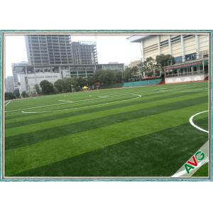 FIFA Standard Anti UV Football Artificial Turf With Woven Backing Monofilament