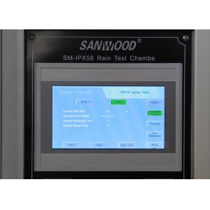 SUS304 Rain Test Chamber IPX5 IPX6 Water Flushing Testing Machine