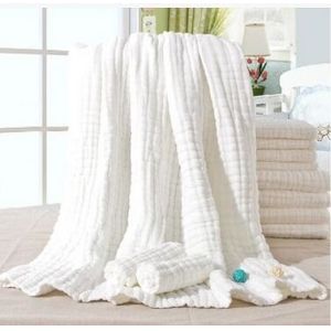 Buy cheap 10 layer medical washable gauze bath towel baby blanket without fluorescent from wholesalers