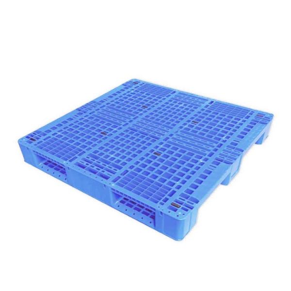 Buy 1100x1100 HDPE Stackable Plastic Pallet Dynamic 2.5T Blue 13.8Kg at wholesale prices