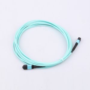 UPC / APC Fiber Optic Patch Cord , OM3 MTP MPO Fiber Cable 3mm