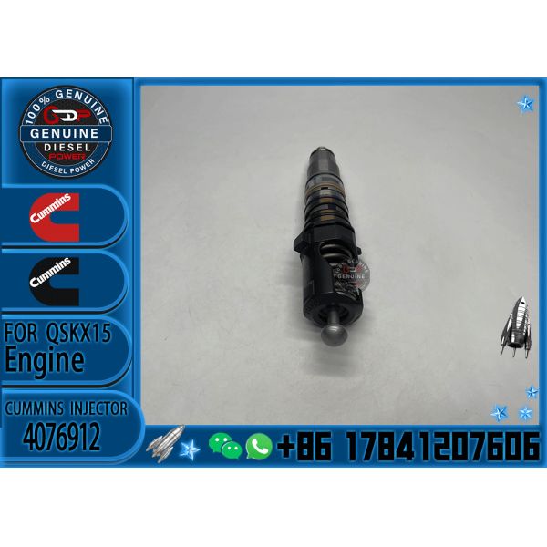 Diesel Fuel Injector 4076912 1473430 1521978 3331153 1764365 For CUMMINS SCANIA ISX DT12.02HPI Engine