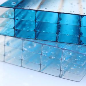 100% Virgin Polycarbonate Hollow Sheet 8mm 10mm polycarbonate panels For