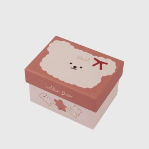 Handmade Luxury Rigid Cardboard Paper Gift Box Custom Printed