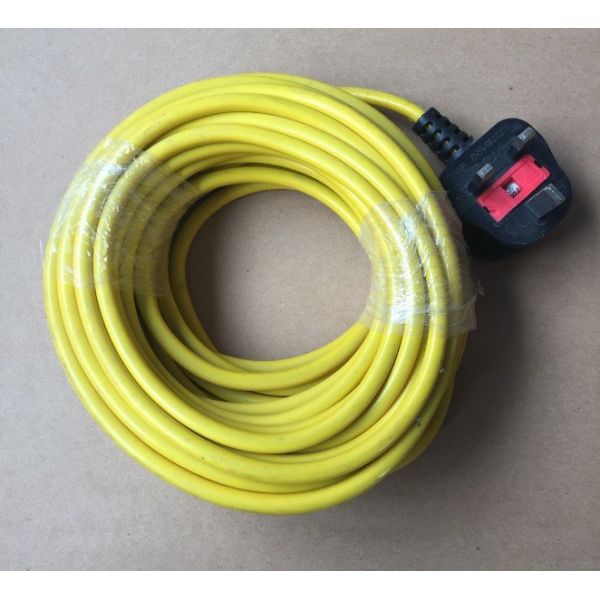Buy British power cord for UK outdoor use BS approved with moulded safe plug at wholesale prices