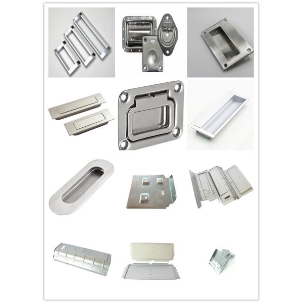 Custom Die Cast Aluminum Outdoor Furniture Handle with High Precision and Anodizing