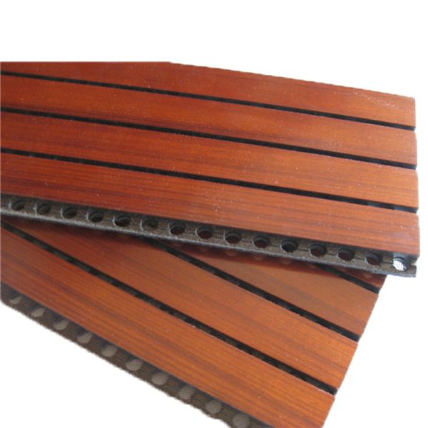 Sound Proofing Wood Laminated Board Decorative Interior Wall Panels