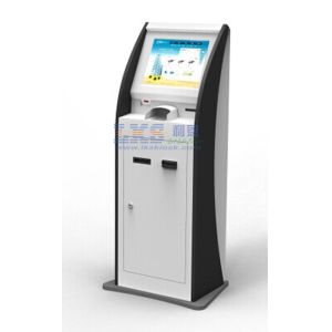 Cold rolled steel Self Payment Kiosk With A4 Printer And Card Reader