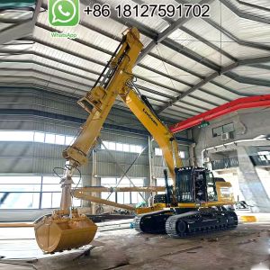 25M Telescopic Dipper Arm For Excavator DX225